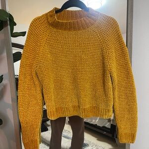 Cozy Mustard Yellow Sweater